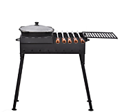 Мангал складной комбинированный