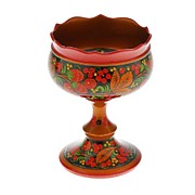 Конфетница Хохлома